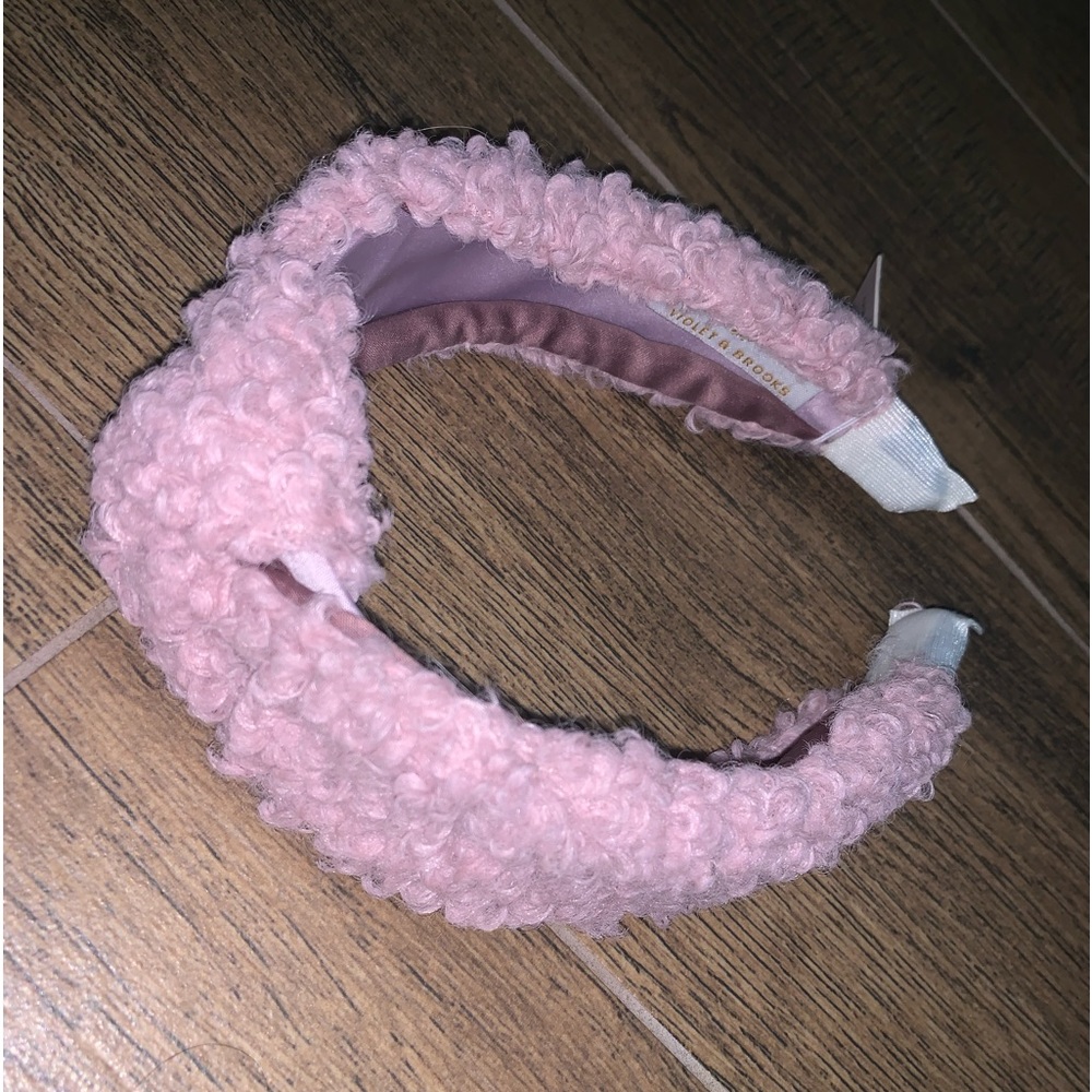 Pink Sherpa Comfy Headband